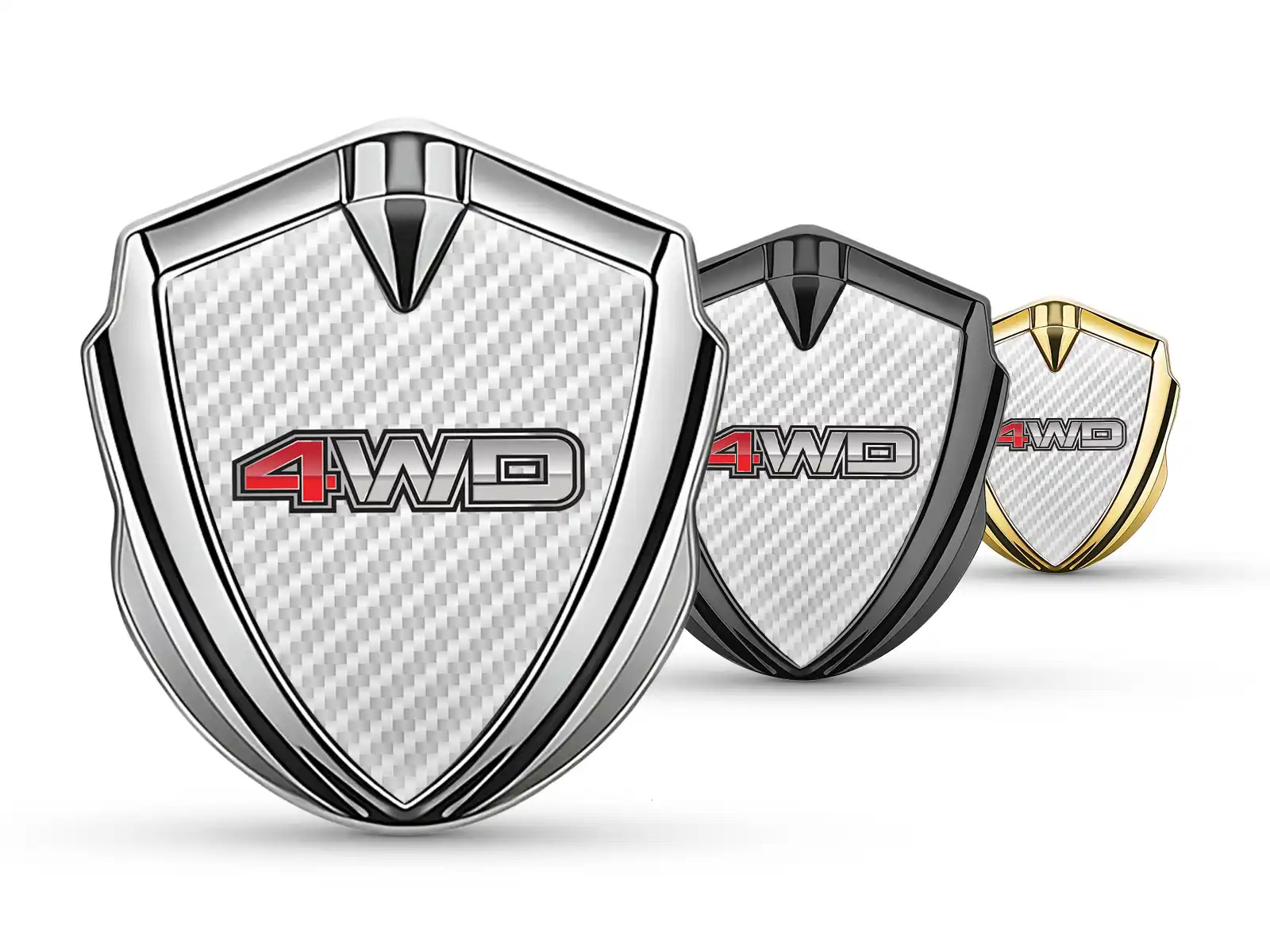 Silicone Emblem Badge Modern Look High-End Style